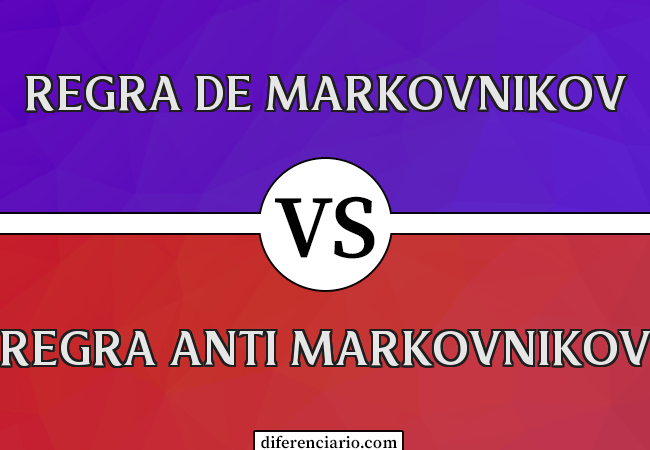 Diferença entre a Regra de Markovnikov e a Regra Anti Markovnikov