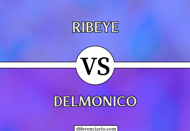 Diferença entre Ribeye e Delmonico