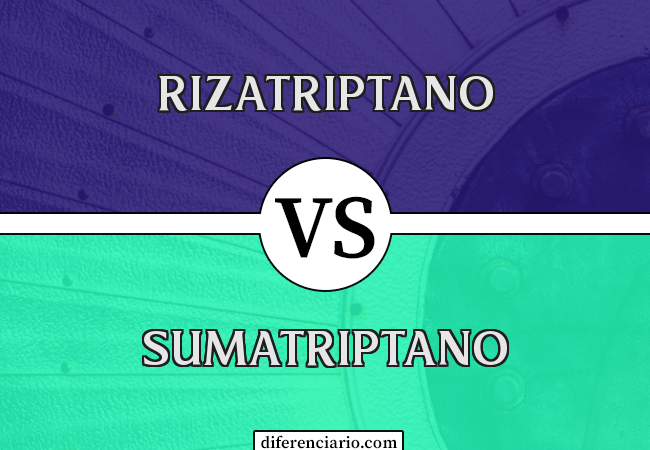 Diferença entre Rizatriptano e Sumatriptano