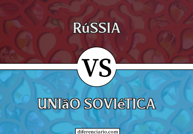 Diferença entre a Rússia e a União Soviética