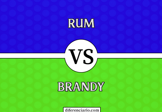 Diferença entre Rum e Brandy