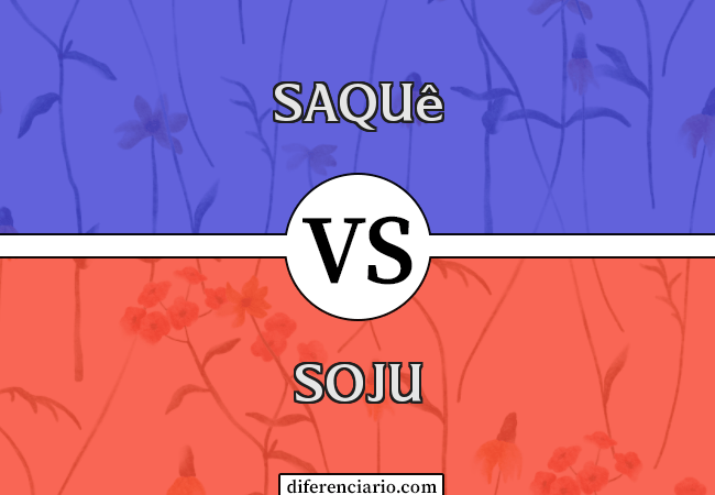 Diferença entre saquê e soju