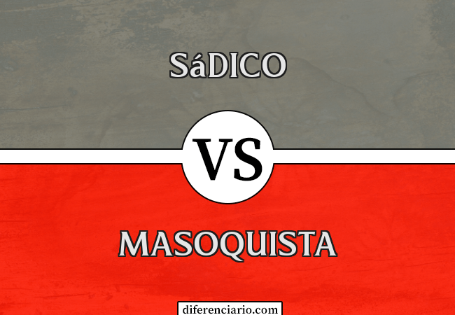 Diferença entre sádico e masoquista