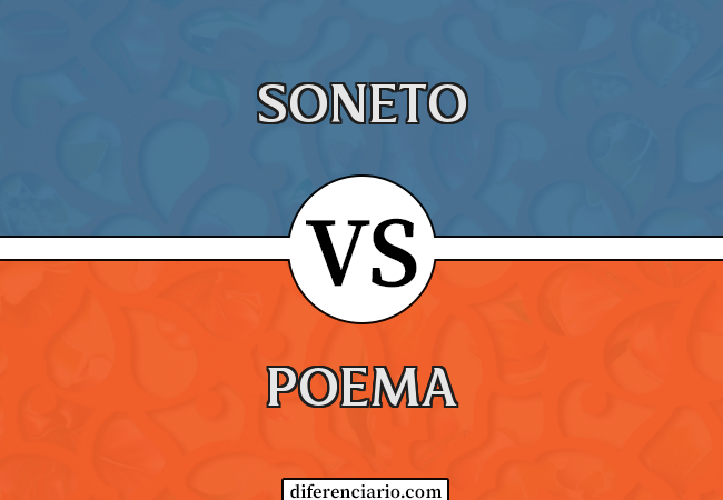 Diferença entre soneto e poema