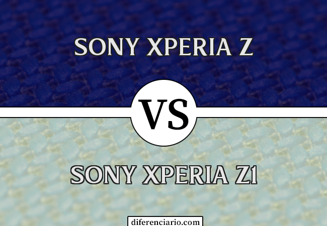 Diferença entre Sony Xperia Z e Sony Xperia Z1