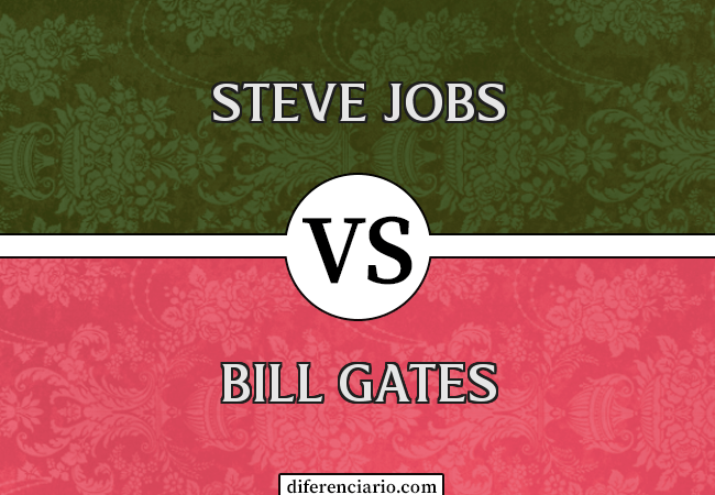 Diferença entre Steve Jobs e Bill Gates