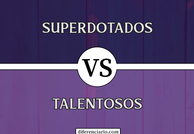 Diferença entre superdotados e talentosos