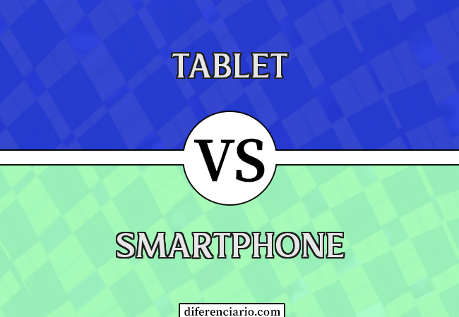 Diferença entre Tablet e Smartphone