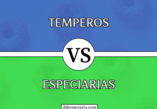 Diferença entre temperos e especiarias