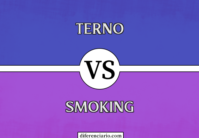 Diferença entre terno e smoking