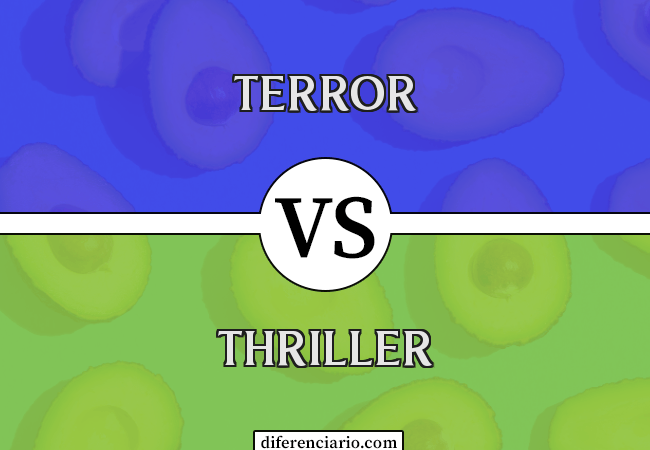 Diferença entre Terror e Thriller