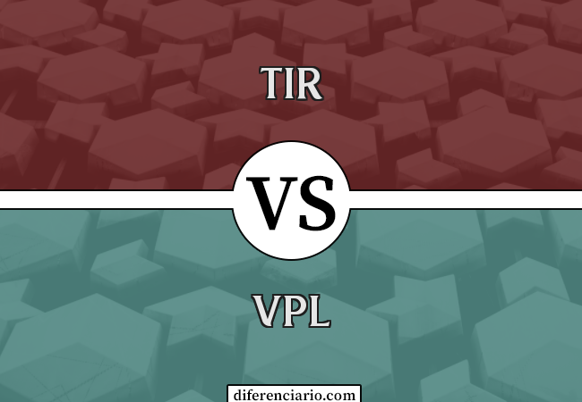 Diferença entre TIR e VPL