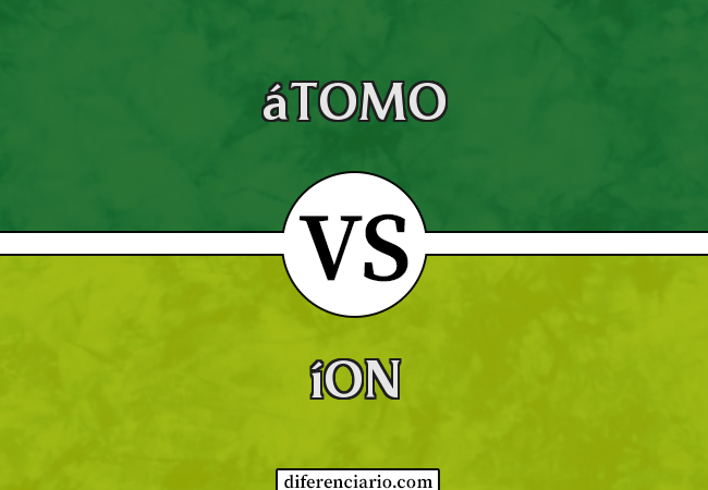 Diferença entre átomo e íon