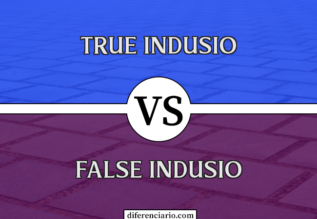 Diferença entre True Indusio e False Indusio