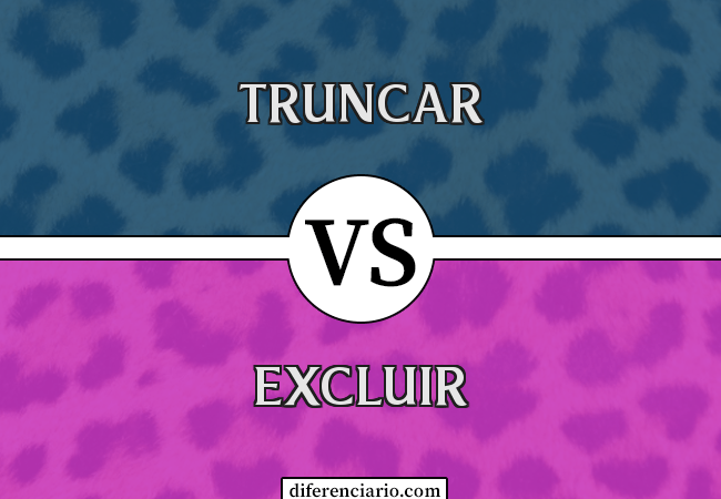 Diferença entre Truncar e Excluir