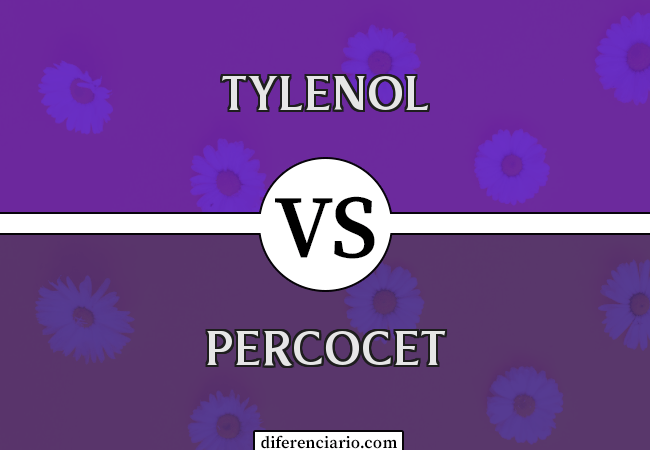 Diferença entre Tylenol e Percocet