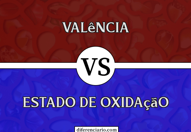 Diferença entre valência e estado de oxidação