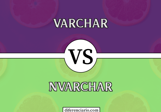 Diferença entre Varchar e Nvarchar