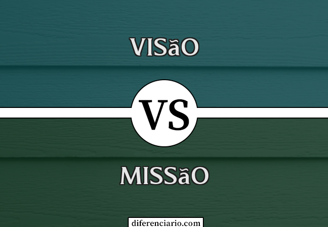 Diferença entre Visão e Missão