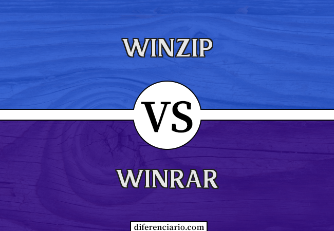 Diferença entre WinZip e WinRar