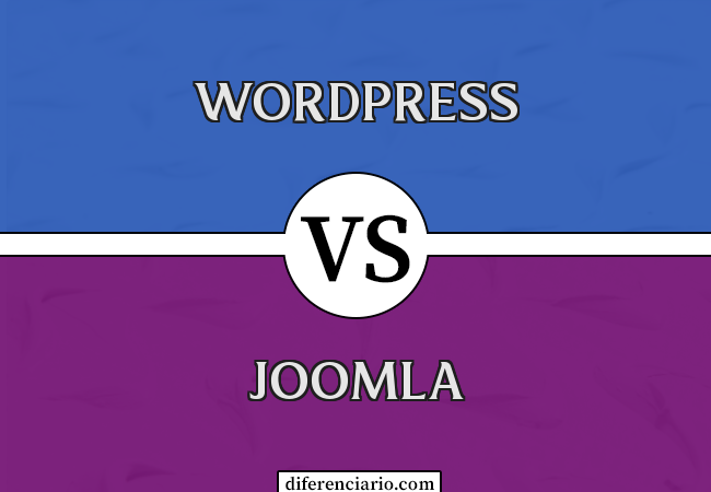 Diferença entre WordPress e Joomla