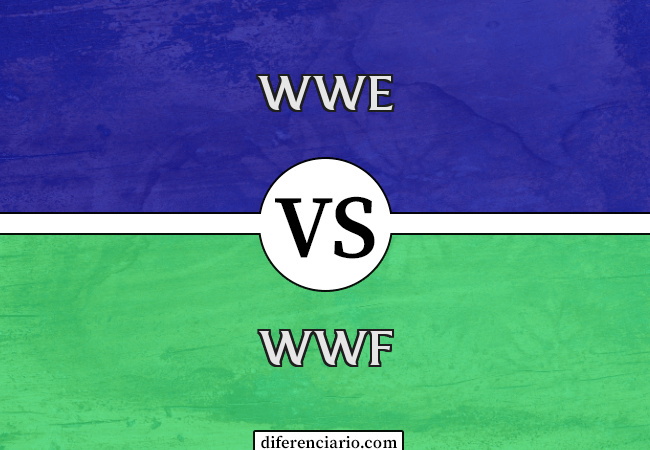 Diferença entre WWE e WWF