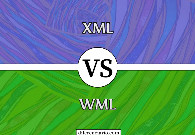 Diferença entre XML e WML
