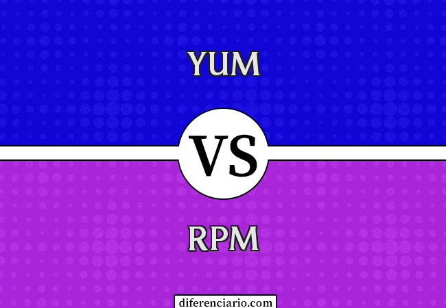 Diferença entre Yum e RPM