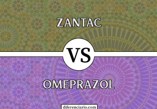 Diferença entre Zantac e Omeprazol