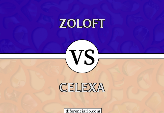 Diferença entre Zoloft e Celexa
