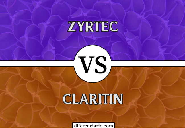 Diferença entre Zyrtec e Claritin