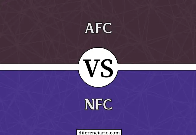 Diferencia entre AFC y NFC