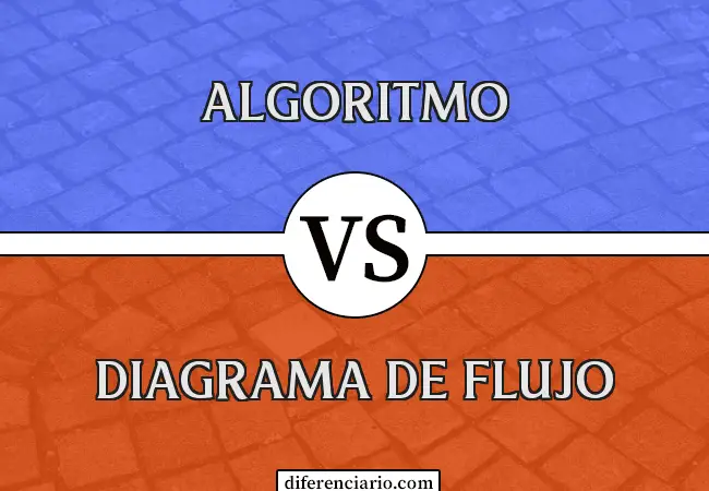 Diferencia entre algoritmo y diagrama de flujo