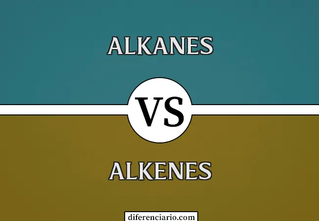 Diferencia entre alcanos y alquenos