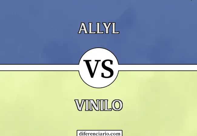 Diferencia entre Allyl y Vinyl