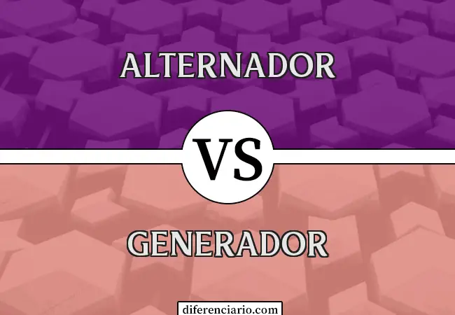 Diferencia entre Alternador y Generador