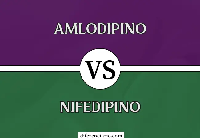 Diferencia entre amlodipino y nifedipino