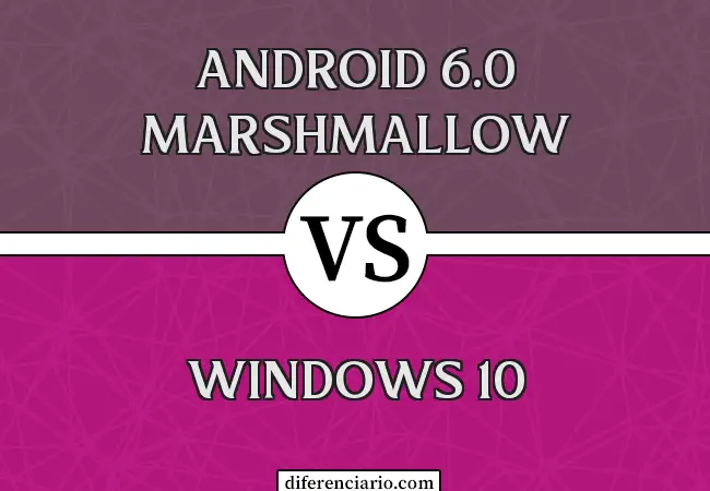Diferencia entre Android 6.0 Marshmallow y Windows 10