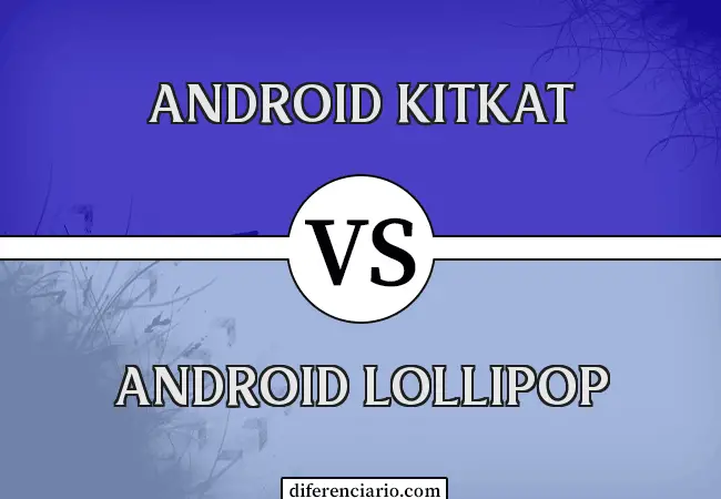 Diferencia entre Android Kitkat y Android Lollipop