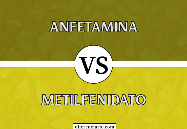 Diferencia entre anfetamina y metilfenidato