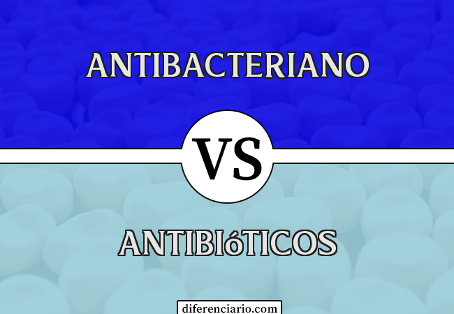 Diferencia entre antibacteriano y antibiótico