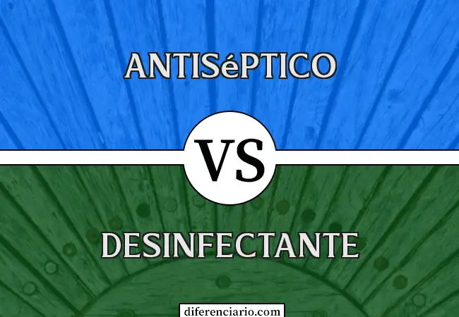 Diferencia entre antiséptico y desinfectante
