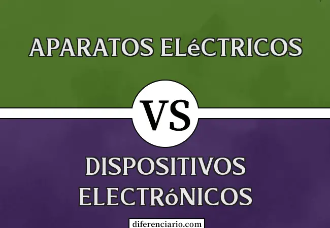 Diferencia entre Dispositivos Eléctricos y Dispositivos Electrónicos