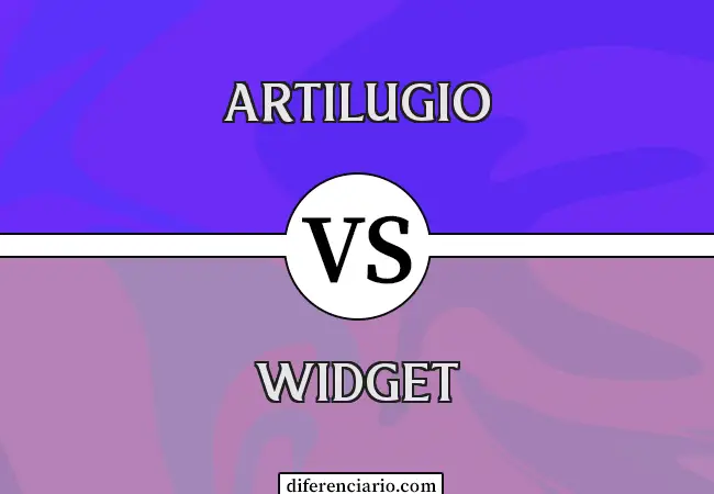 Diferencia entre Gadget y Widget
