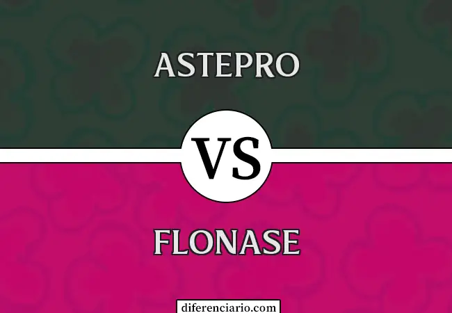 Diferencia entre Astepro y Flonase