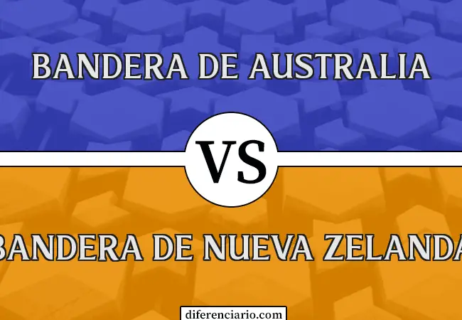 Diferencia entre Bandera de Australia y Bandera de Nueva Zelanda