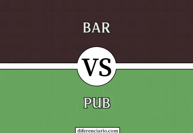 Diferencia entre bar y pub