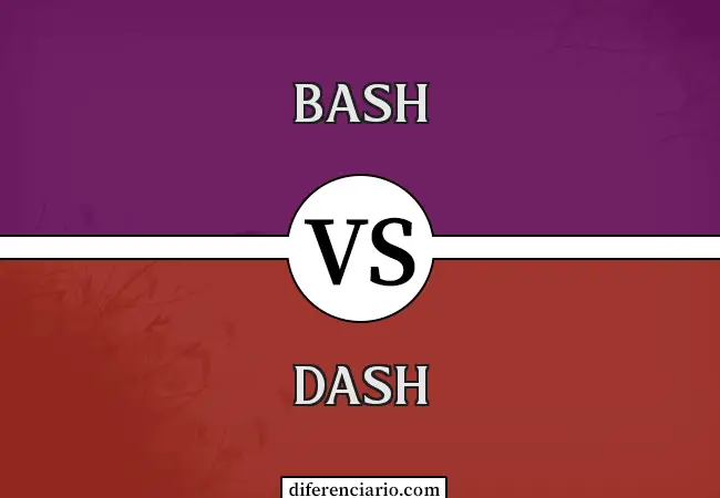 Diferencia entre Bash y Dash