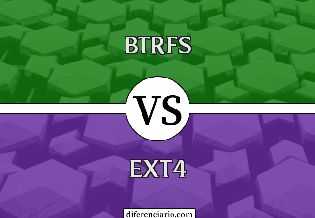 Diferencia entre Btrfs y Ext4