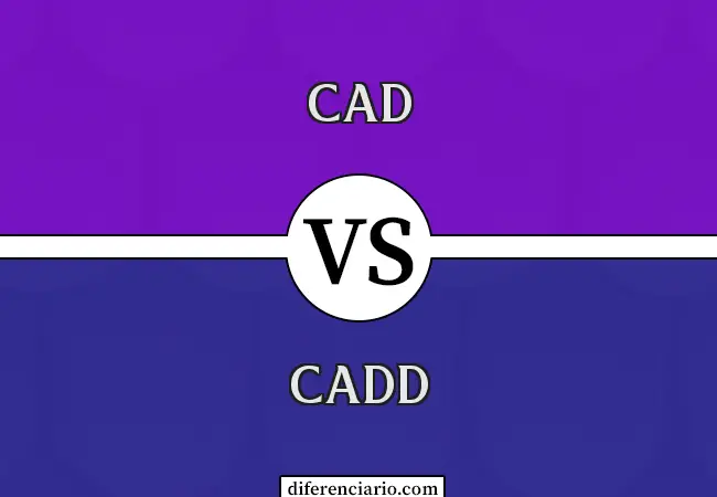 Diferencia entre CAD y CADD